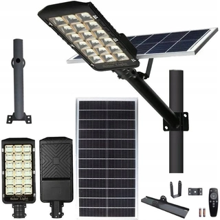 Uličná lampa - Pouličné svietidlo 800 W 90000 lm na solárne napájanie